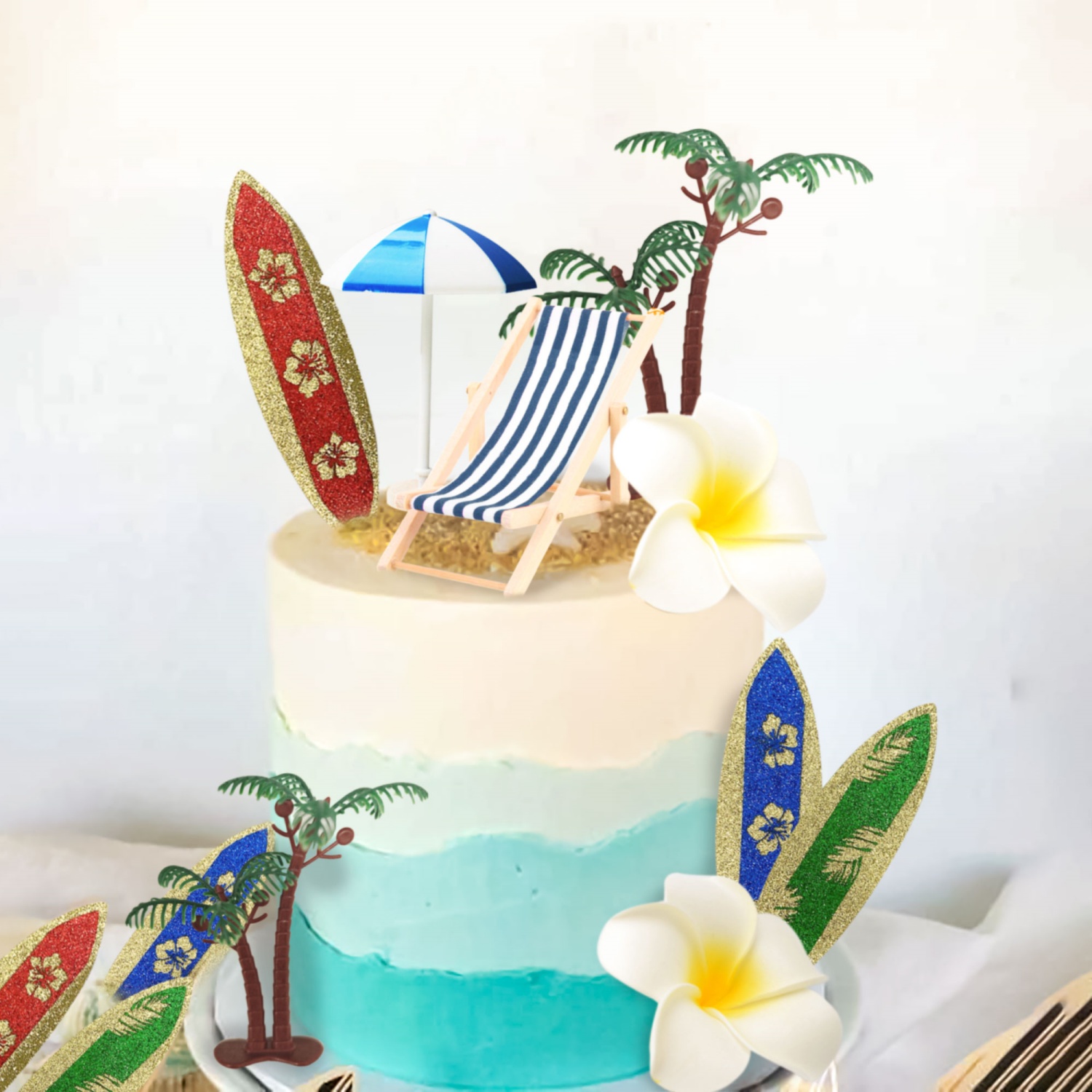 Baby Products For Summer - LaVenty Surfboard Summer Beach Surf Birthday