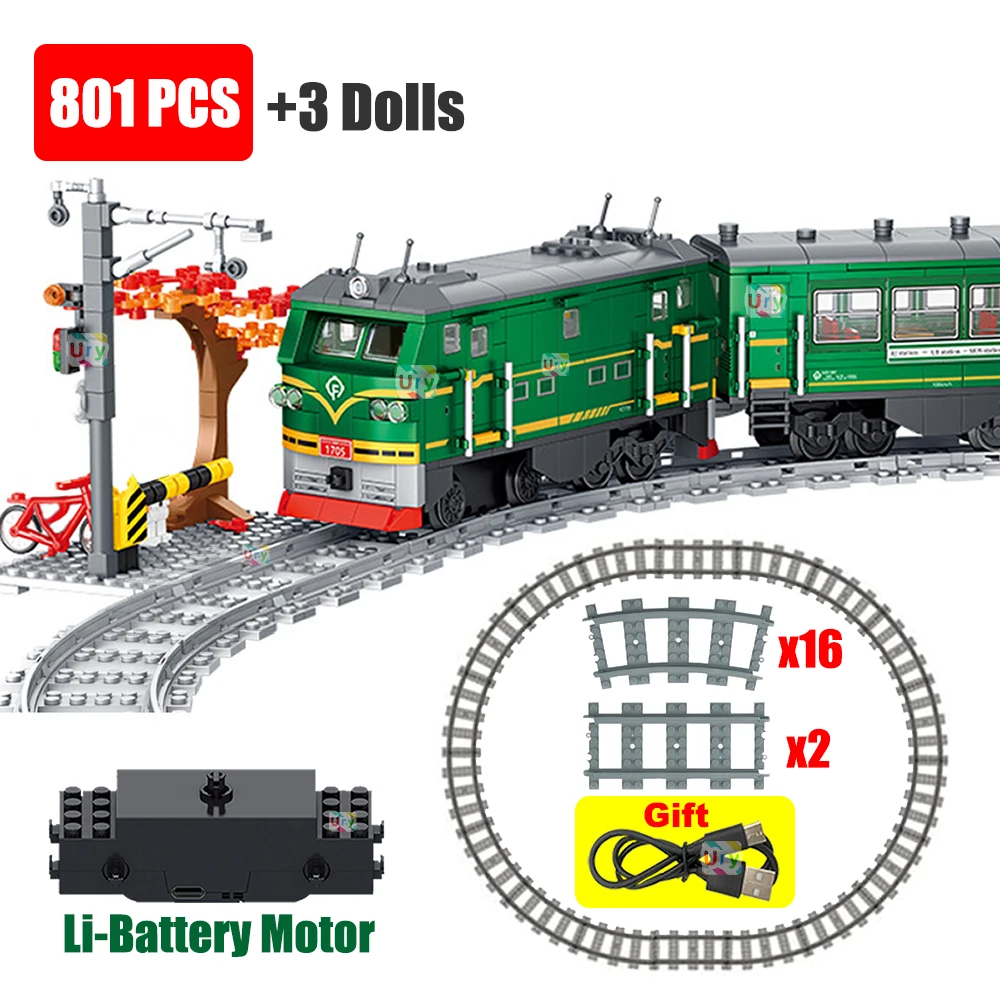 Technical Retro Green Steam Tr - Lego Set City review and price