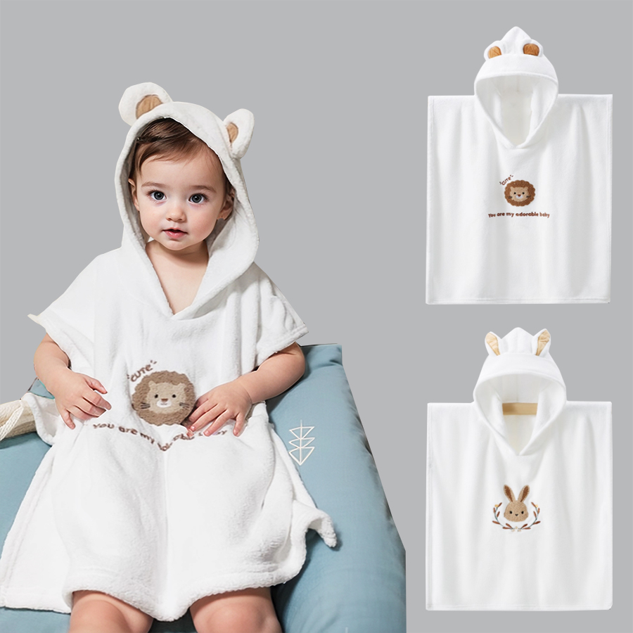 Baby Hooded Bathrobe Kids Bath - Baby Products For Summer review and price