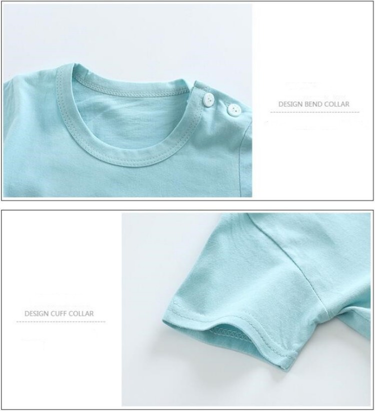 Cotton Tees+Shorts 2-piece Tra - Baby Products For Summer review and price