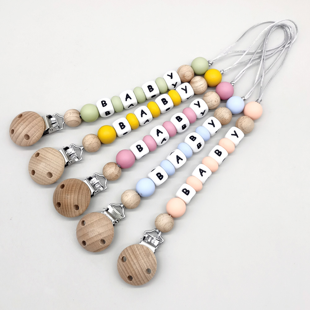 Custom Name Pacifier Clips Cha - Baby Products For Gift review and price