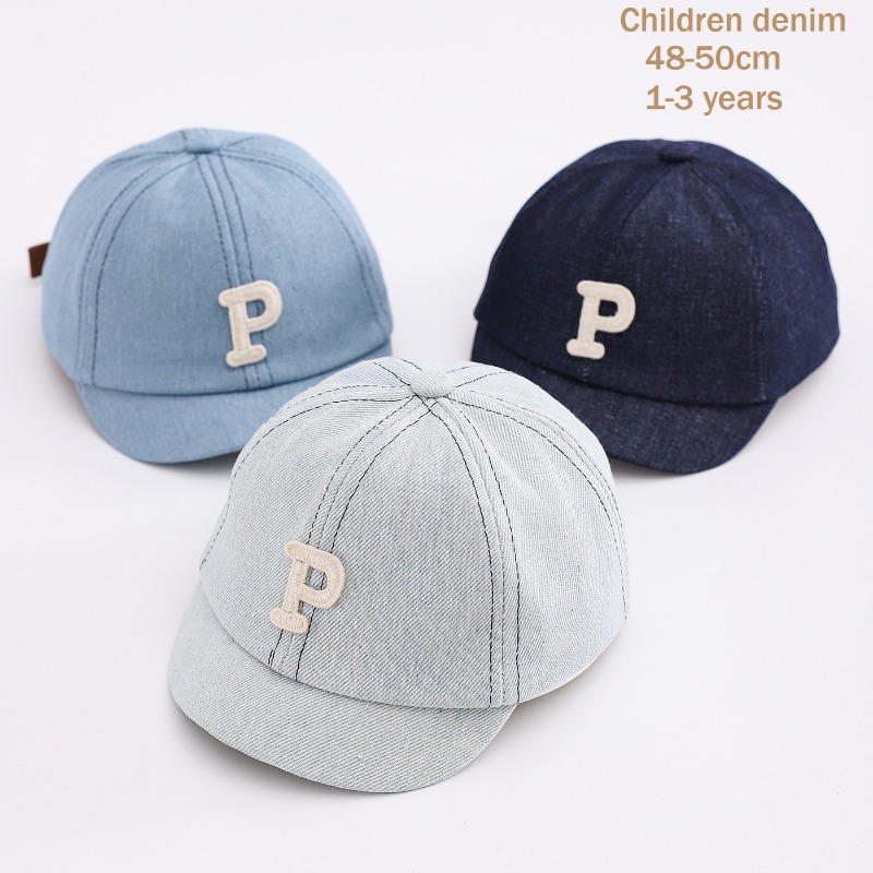 Kids Denim Baseball Cap 48-50c - Baby Products For Summer review and price